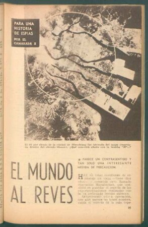 El mundo al revès : Para una historia de espías