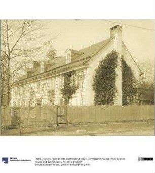 Philadelphia, Germantown, 6026, Germantown Avenue, Wyck Historic House and Garden