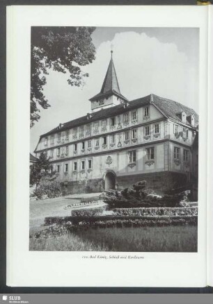Bad König, Schloß und Kirchturm