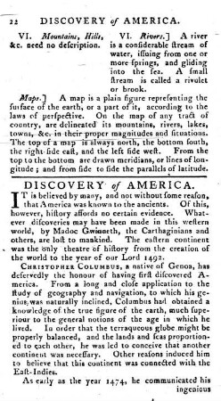 Discovery of America