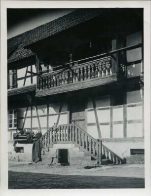Fachwerkhäuser und Hofanlagen im Elsass