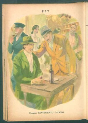 Tangos: Sentimiento gaucho - [Dibujo]