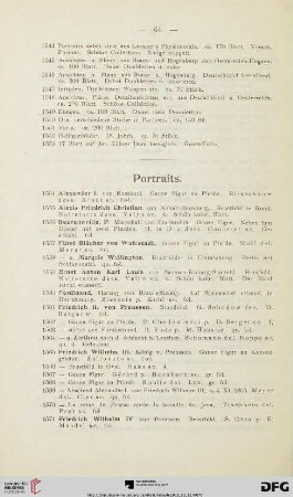 Portraits (Nr. 1554-1591)