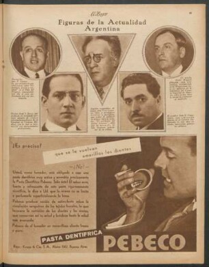 Figuras de la Actualidad Argentina
