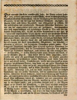Nachricht an das Reichsstadt-Augsburgische Publikum über den gegenwärtigen Zustand der neuen Armenanstalt : für das ... Jahr. 1792 = 11. Jahr