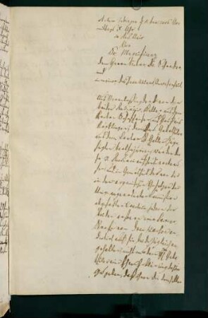 Wintersemester 1815/1816. Rektorat Heinrich Eduard Schrader