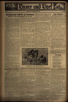 Vierte Ausgabe vom Samstag, den 04. April 1936.
