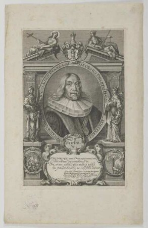 Bildnis des Georgius Philippus Harsdörfferus