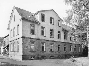 Sachgesamtheit Altes Amtsgericht (Gerichtsgebäude); Wächtersbach, Bahnhofstraße 2