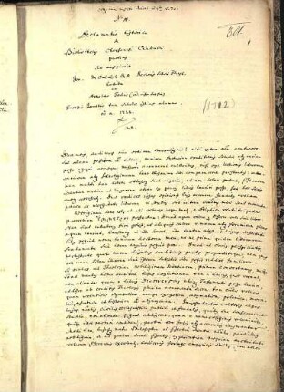 Arnoldi Todii Declamatio historica de bibliothecis Chersonesi Cimbricae publicis sub auspieiis Molleri