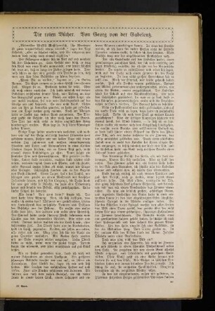 Die roten Bücher.