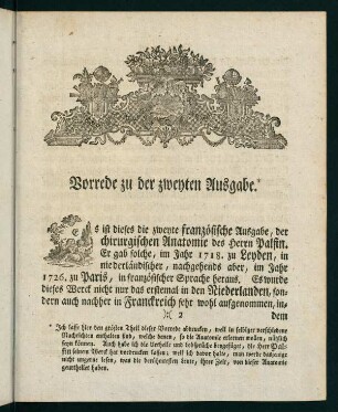 a2r-b4v, Vorrede zu der zweyten Ausgabe