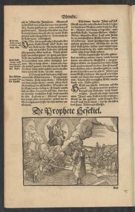 Der Prophete Hesekiel.