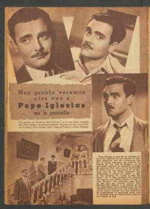 Muy pronto veremos otra vez a Pepe Iglesias en la pantalla