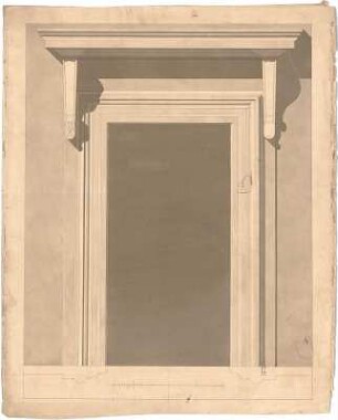 Röhrer, Karl; Fenster und Türen - Tür (Ansicht)