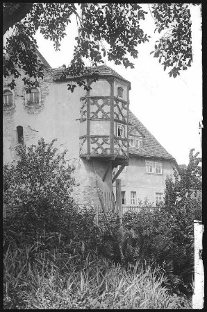 Meißen. Erker Freiheit Nr.6, ehemal. Domherrenhof