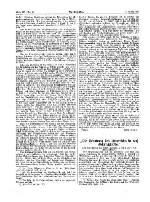 "Zur Gestaltung des Unterrichts in der Abschlußklasse" : (zu dem Artikel von Herrn Ziemann in Nr. 6 und 7 der "Mittelschule")