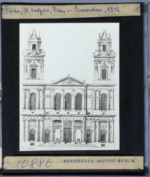 Paris, Saint-Sulpice : Fassade
