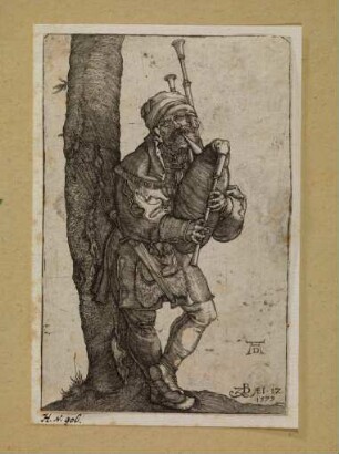 Der Dudelsackpfeifer