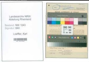 Entnazifizierung Karl Loeffler , geb. 06.01.1897 (Goldschmied)