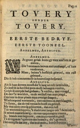 De Tovery Zonder Tovery : Blyspel