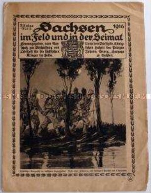 Sonderdruck für sächsische Frontsoldaten