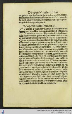 De operibus misericordie