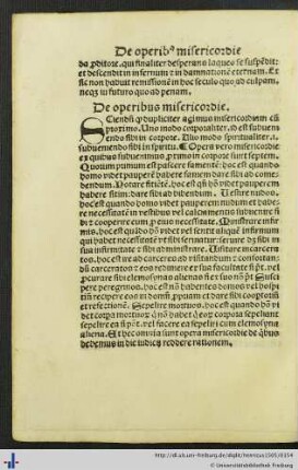 De operibus misericordie
