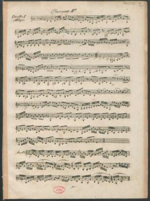 Clarinetto II.do