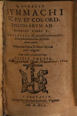 Epistolae ad diversos