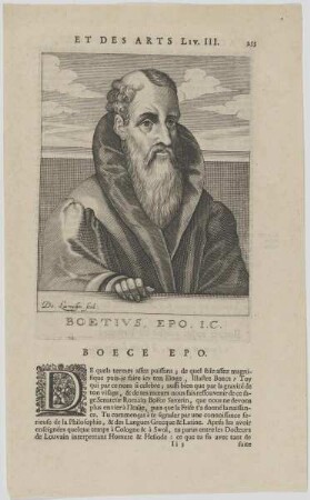 Bildnis des Boetius Epo