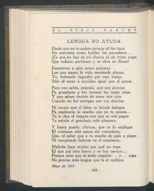 Lengua no ayuda