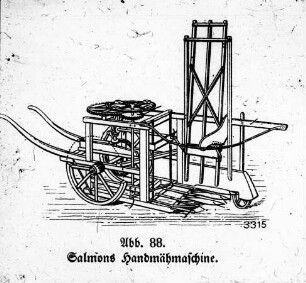 Salmons Handmähmaschine