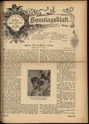 Ausgabe vom Sonntag, den 12. März 1899.