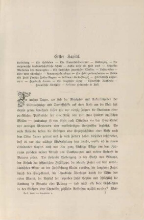 Erstes Kapitel. Einleitung. - Ein Erdbeben ...