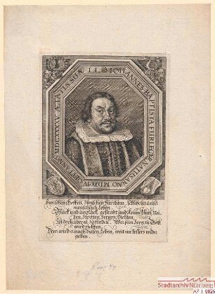 Johann (Hans) Baptist Fürleger; geb. 1594; gest. 1645