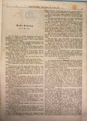 Verhandlungen des ... Deutschen Handelstags : stenographischer Bericht, 1. 1861, 13. - 18. Mai