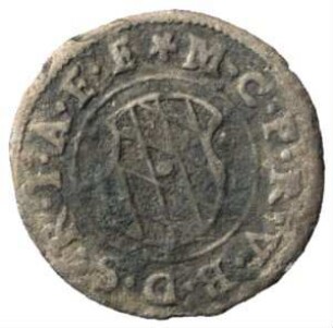 Fundmünze, 1/2 Batzen, 2 Kreuzer, 1624