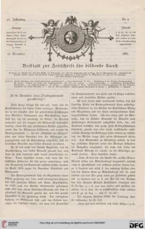 Heft 9 (15. Dezember 1881)