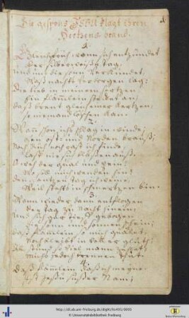 [S. 1 - 15] Trutz-Nachtigall (Auszüge).
