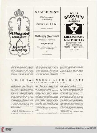 P. W. Johannsens Lithografi. Efter I. C. Dahls "Birk i Storm"