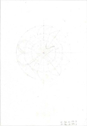 Thiersch, August ; Studienarbeiten - Rosette (Teilansicht)