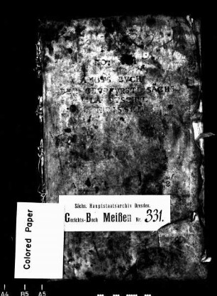 Gerichtshandelsbuch, Bd. 13