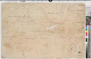 Lippe: Katasterkarte Umgebung Lippe (Flusskilometer 126-130) Gemarkung Haltern Kirchspiel, Gemarkung Haltern Stadt, Gemarkung Hamm