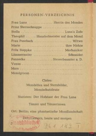 Personen-Verzeichnis