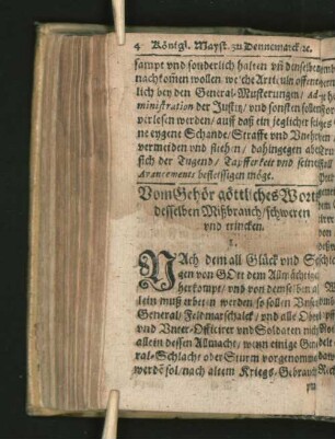 Vom Gehör göttliches Wort desselben Mißbrauch/ schweren ... [1. - 58.]