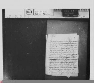 . Korrespondenzen, Denkschriften und Notizzettel des Fürsten Wilhelm Hyacinth von Nassau-Siegen: Korrespondenzen mit seinen Kindern u.a.