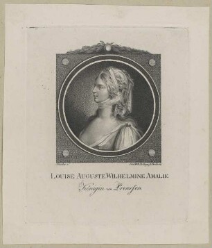 Bildnis der Königin Louise Auguste Wilhelmine Amalie von Preussen