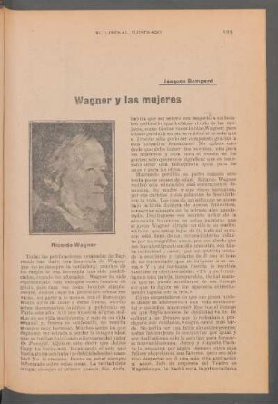 Wagner y las mujeres