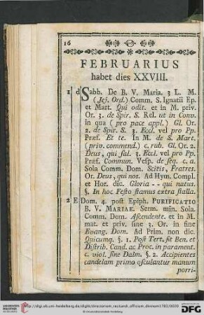 Februarius